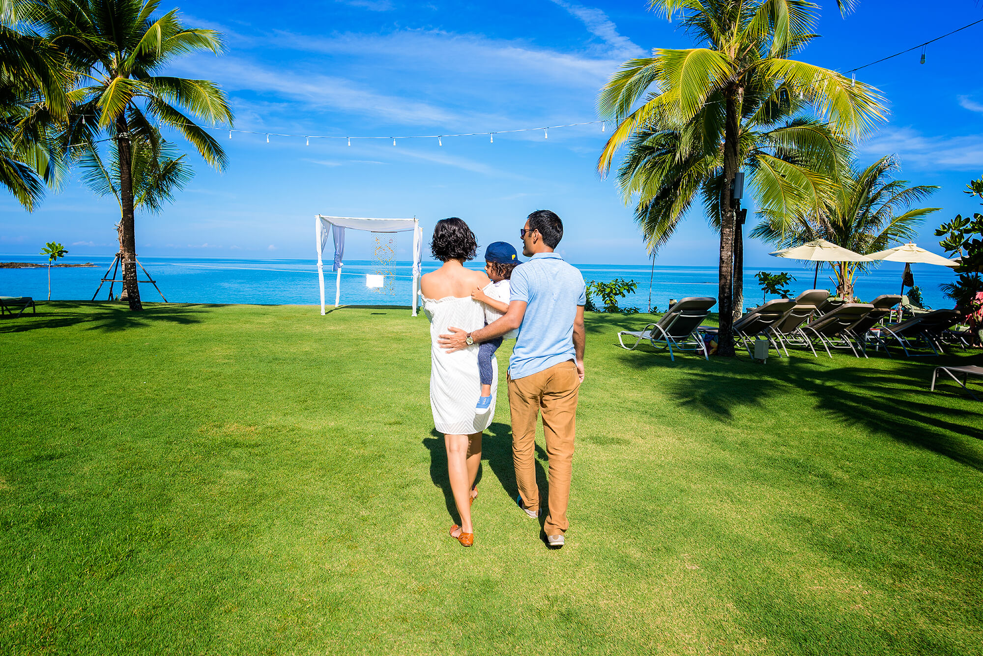 Family photoshoot in Khao Lak