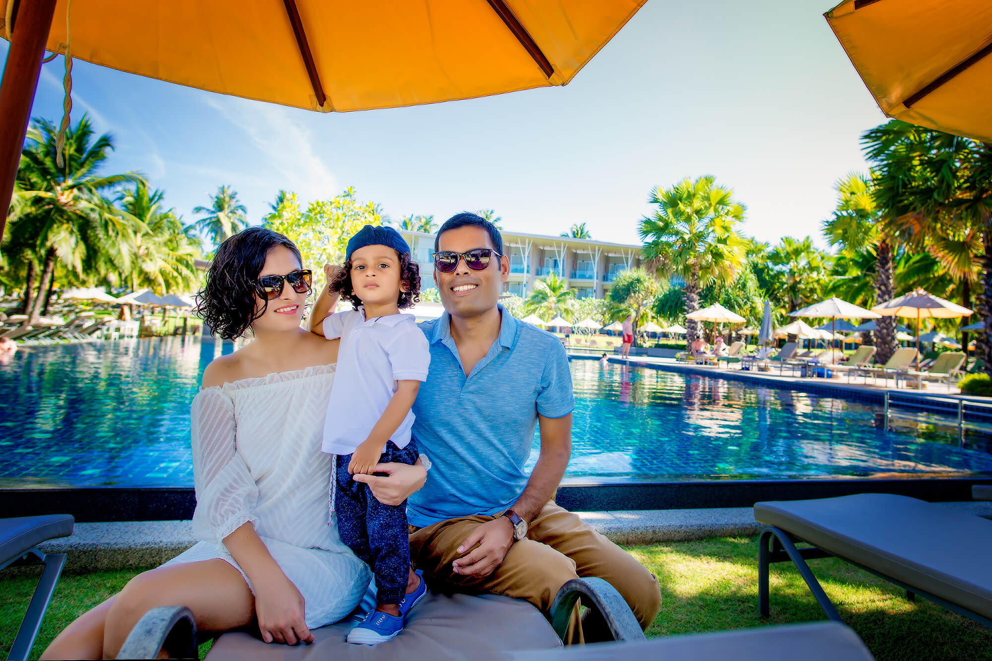 Family photoshoot in Khao Lak